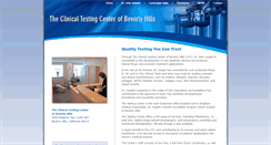 Desktop Screenshot of clinicaltestingcenter.com